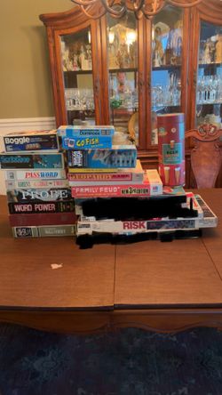 Board Games $3 Each or $40 For All