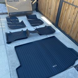 YHTAUTO All Weather Floor Mats/Cargo Liner 2018-2024 BMW X3 & X4 (New)