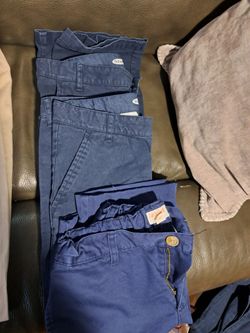 Uniform pants and a short