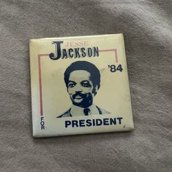 Jesse Jackson President Pin