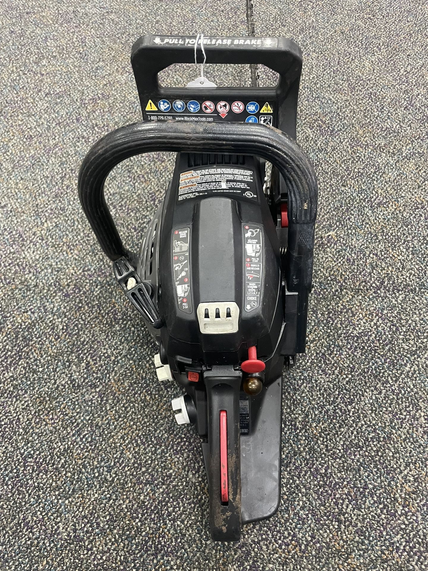 Black Max 18” Chain Saw 2stroke for Sale in Riverside, CA OfferUp