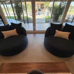 Swivel Chair - Crate And Barrel