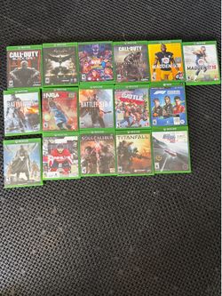 Xbox 1 games Lot