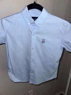 Psycho Bunny Short Sleeve Button-Down Shirt