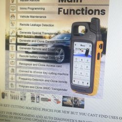 Locksmith Portable Car Key Machine 
