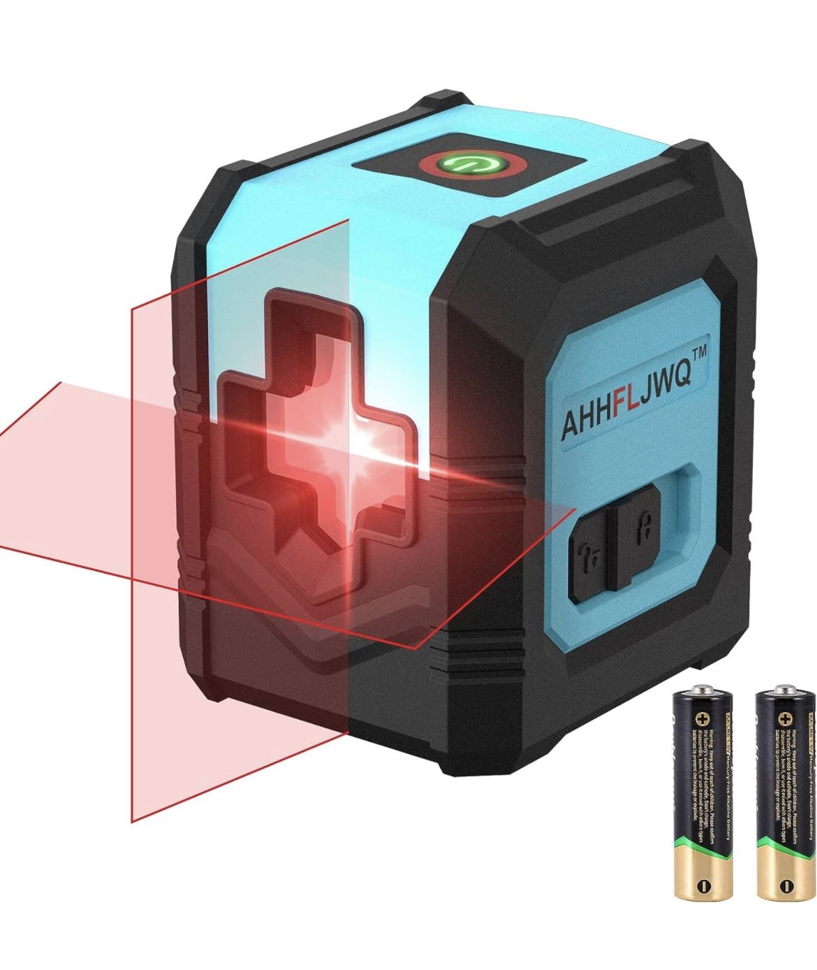 AHHFLJWQ 50ft Cross Line Laser Self Leveling