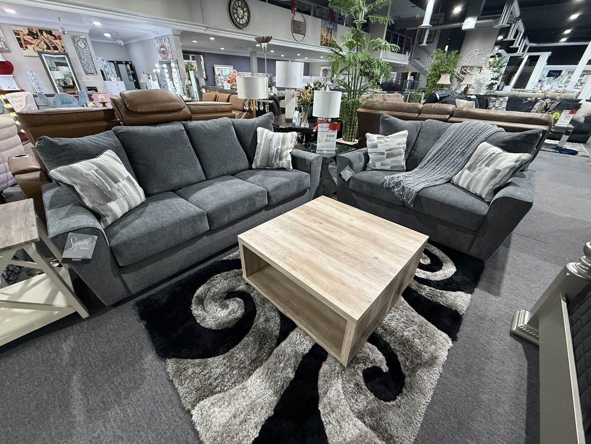 2 Pc Sofa And Loveseat No Credit Needed $10 Down 