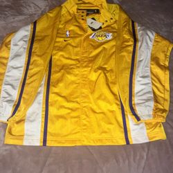 Los Angeles Lakers Vintage 90s Authentic Nike Team 99-00 Warm Up Jacket Kobe L