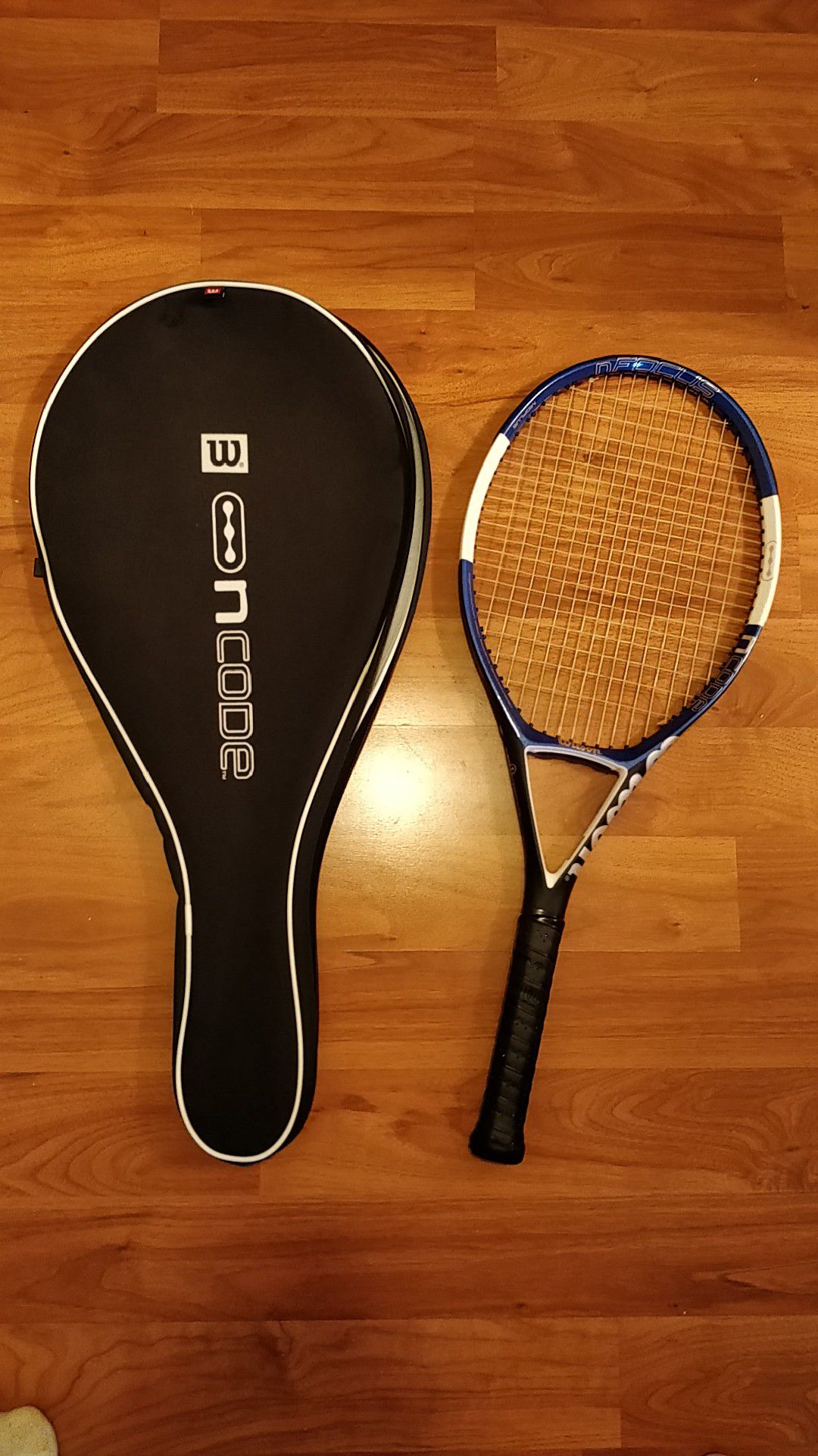 Wilson NCode Tennis Racket and Bag