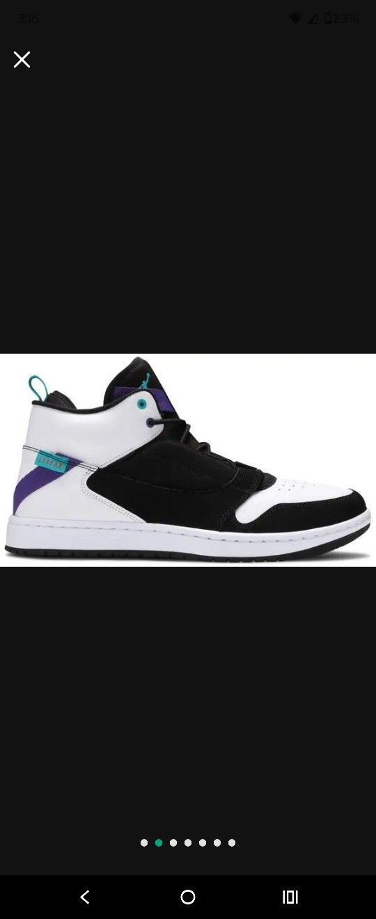 Brand New Jordans In Box Size 10 Fadeaways