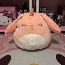 Pink Bunny Squishmallow