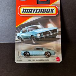 Matchbox Cars 1968 Ford Mustang Fastback 