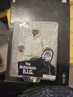 The Notorious B I G FIGURE NEW NEVER OPENED