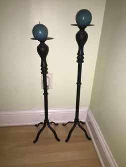 Candle holders metal