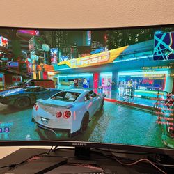 Gigabyte Gaming Monitor 32” 165hz QHD