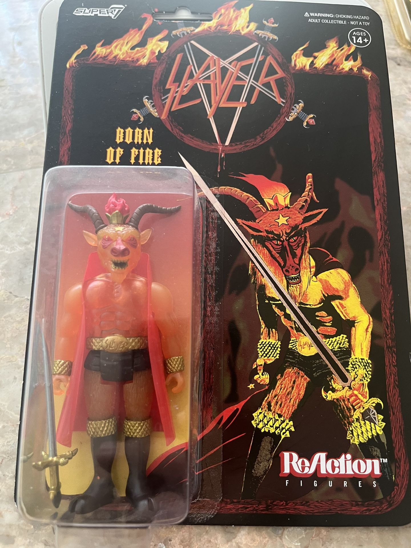 Slayer “Born Of Fire “ Figure