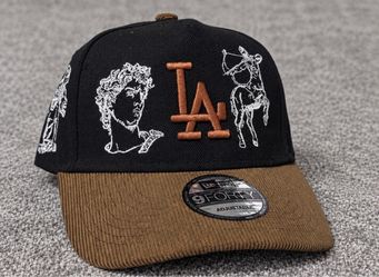 New Era LA Dodgers Cap with Brown Corduroy Bill