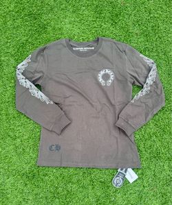 Chrome Hearts Gray Long Sleeve Shirt
