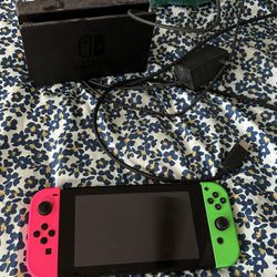 Nintendo Switch For Sale- Control Bumpers And DOCK INCLUDED (not In Photos)