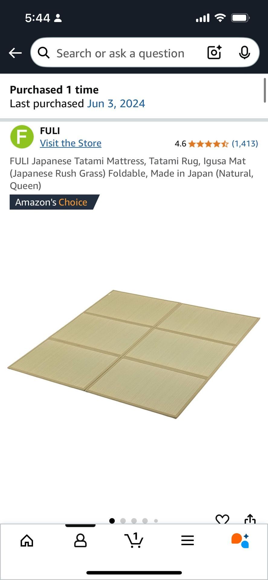 FUJI TATAMI MATTRESS
