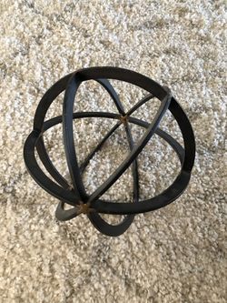 Metal Sphere Decor