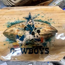 Dallas Cowboys Resin Plaque