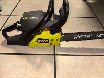 RYOBI 14 in. 37cc 2-Cycle Gas Chainsaw