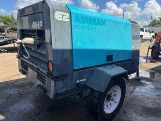 2009 AIRMAN PDS185S COMPRESSOR WITH TRAILER  HOURS : 1.051
