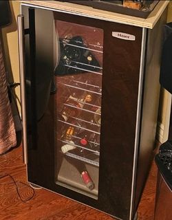 Small wine refrigerator