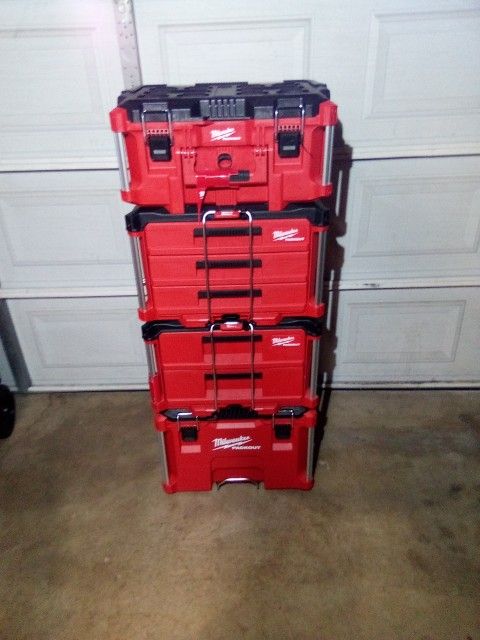 Milwaukee Packout Rolling Tool Box New 