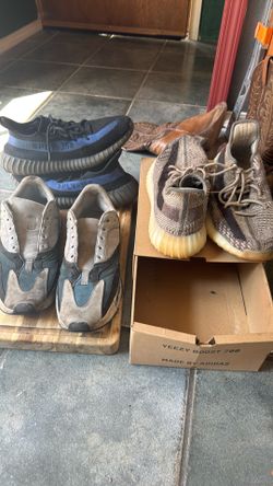 3 Pairs Size 13 Yeezy