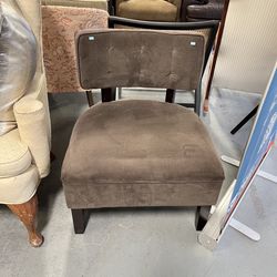 Brown Armless Chair (in Store) 