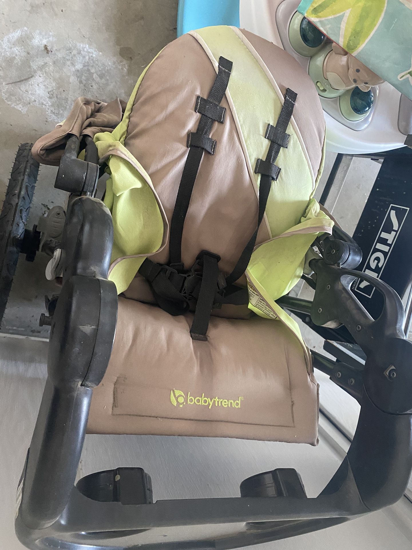 Baby Stroller And Bouncing Chair