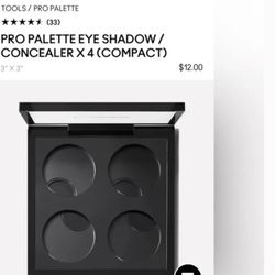 MAC Pro Palette Eyeshadow/ Concealer Compact 4x