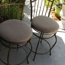 Two 24 Inches counter Stools