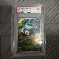 Snorlax Full Art 051 PSA 9 Mint Pokémon 151 ETB Promo