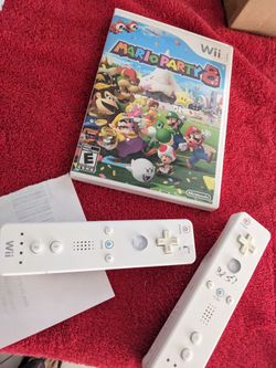 Mario kart $55 2 racing wheels 2 controllers  testing available