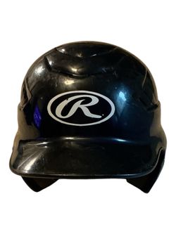 Rawlings Coolflo Youth T-Ball Batting Helmet Gloss Black CFTBH-R1 Size \bm{6\ \frac{3}{4} - 7\ \frac{3}{4}}