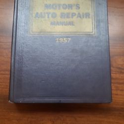 Motor's Auto Repair Manual 1957