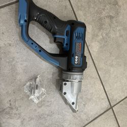 HERCULES 20V Cordless, 14 Gauge Double-Cut Metal Shears - Tool Only