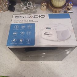 New Cd Player & Cassette Recorder 