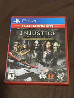Injustice Gods Among Us Ultimate Edition PS4 Game
