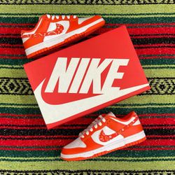 Nike Dunk Low “Paisley Pack Orange” Size 4M/5.5W