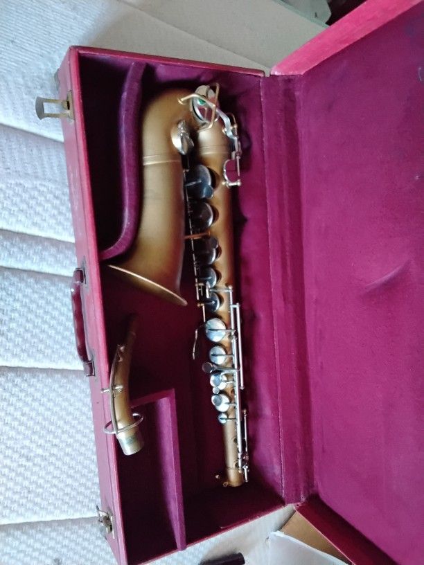 Saxophone Trainer Student ALTO Beuscher - $100 Temp - w Hard Case