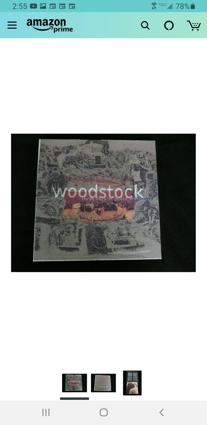 Woodstock LIVE/25th Anniversary Collection/Cds