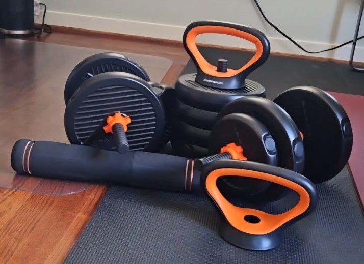 Adjustable 5 in 1 Weight Set