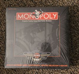 Harley-Davidson Unopened 95th Anniversary Monopoly game
