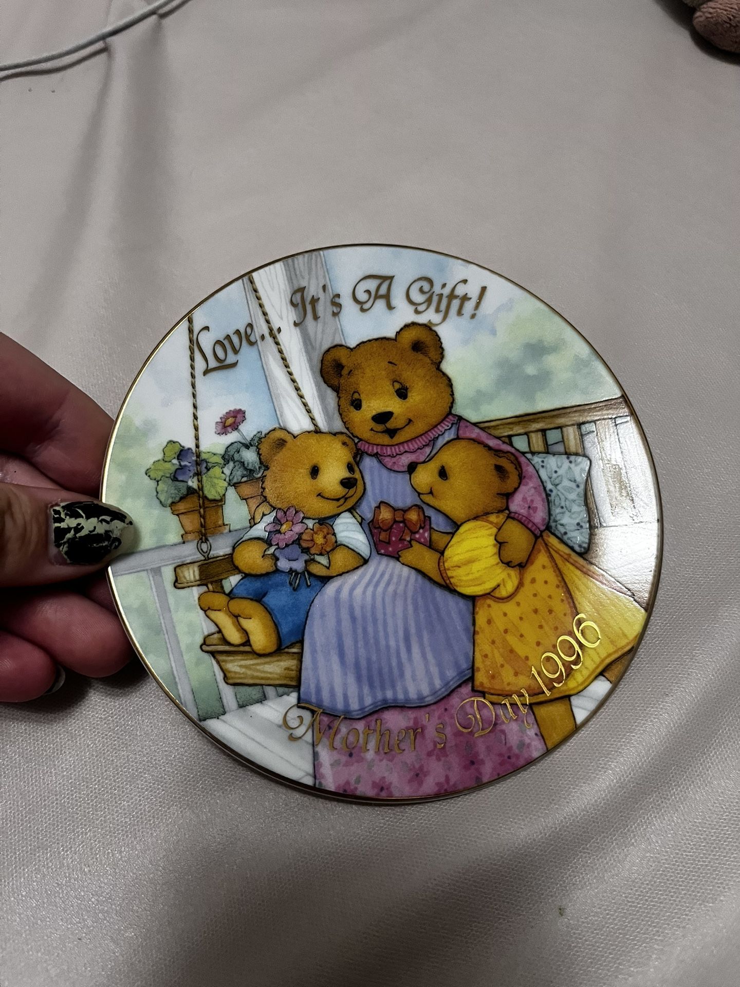 Collectable Mothers Day plates