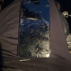 iphone 8 bent broken screen 
