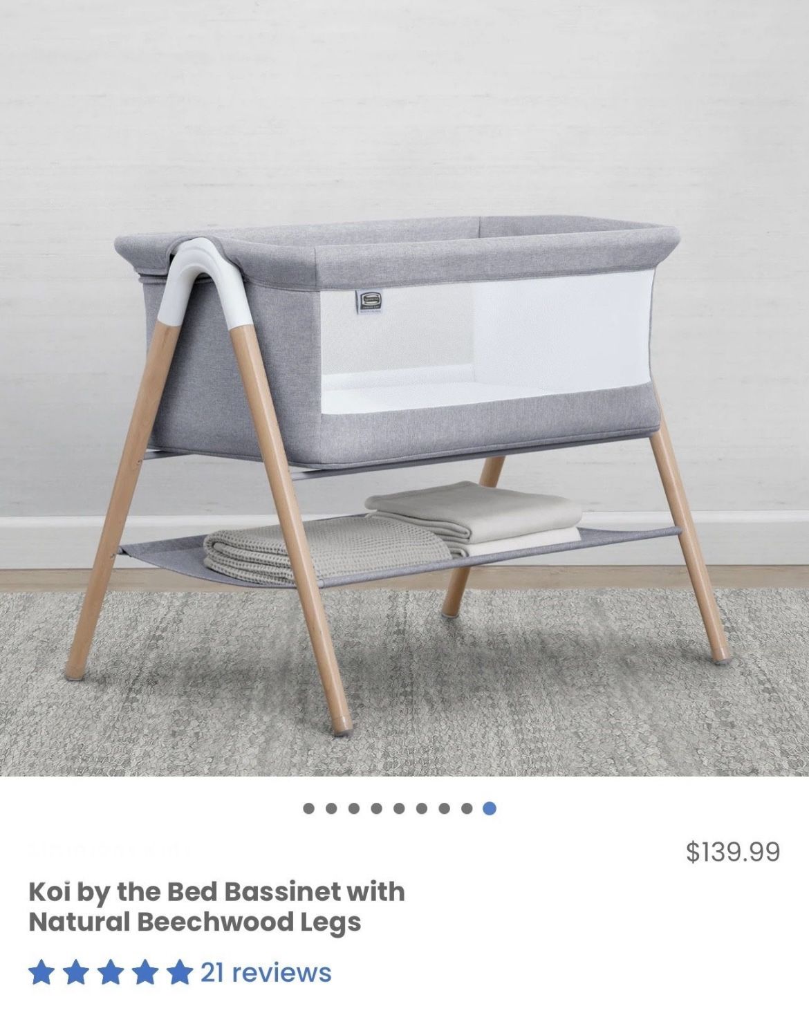 Bassinet/ Baby/ Kids/ Nursery/ Bed/ Furniture/ Sleep/ New